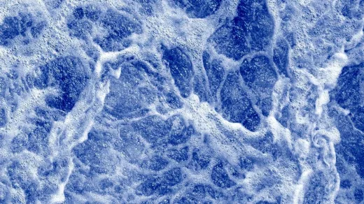 Abstract blue crystalline texture